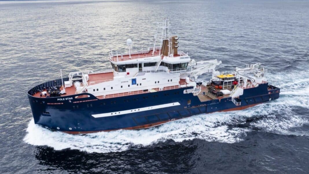 GONDAN Shipbuilders Delivers 'Pole Star' to Northern Lighthouse Board