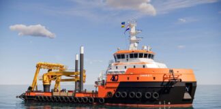 Keel-Laying Ceremony for Herman Senior’s MPV Smokey Damen Shipyards has marked a key construction milestone with the keel-laying ceremony for Herman Senior’s Multi-Purpose Vessel (MPV Smokey) 4916. The ceremony for this first-in-series vessel was held at the Albwardy Damen shipyard in Sharjah, United Arab Emirates.