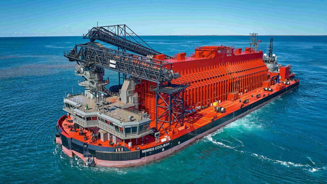 SCHOTTEL is providing propulsion systems along with a specialised control concept for the barges and tugs supporting Mineral Resources’ Onslow Iron project. All seven barges and two of the project’s seven tugs are newbuilds under construction at COSCO Shipping Heavy Industry facilities in Zhoushan and Guangdong, China. Five barges are already in service at the Port of Ashburton in Western Australia, and the remaining units are slated for delivery in 2026. The two tugs are also expected to be delivered in 2026.