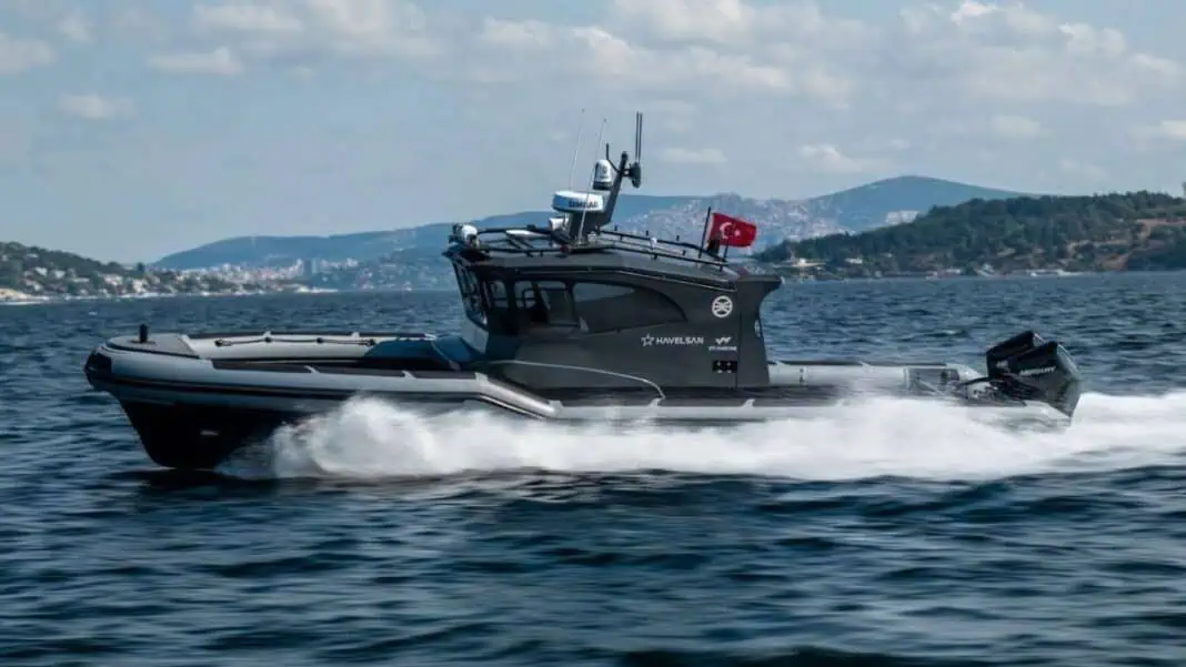 SEA.AI’s advanced optical situational awareness system, Watchkeeper, has been fully integrated into the USV12— a 12-meter Unmanned Surface Vessel (USV) developed by VN Maritime and Havelsan in partnership with Piloda Defence and VN Maritime Shipyard.