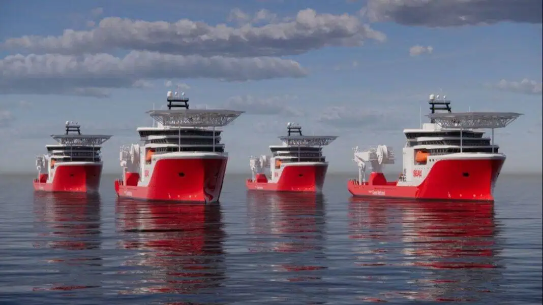 Kongsberg Maritime has signed a significant contract with Sea1 Offshore to supply advanced Launch and Recovery Systems (LARS) for the company’s four new offshore construction vessels. Under the agreement, each vessel will be equipped with two state-of-the-art LARS units, enhancing operational capabilities for subsea construction and remotely operated vehicle (ROV) activities.