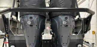 ASL GRP Raises the Bar in Ballistic Protection for Outboards ASL GRP has unveiled enhanced levels of protection within its ballistic protection outboard cover range, reinforcing vessel survivability in high-risk marine and defence environments. The latest generation of covers now incorporates advanced Infra-Red Reduction (IRR) materials alongside new MOLLE system innovations, delivering a first-of-its-kind solution for the marine and defence sectors.