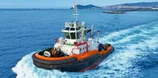 DOUGGA, the Fourth of Six MED MARINE ASD Tugs for OMMP Strengthening maritime ties between Türkiye and Tunisia, MED MARINE has delivered DOUGGA, the fourth of six RAmparts 2800 series ASD tugboats being built for Tunisia’s Office de la Marine Marchande et des Ports (OMMP).