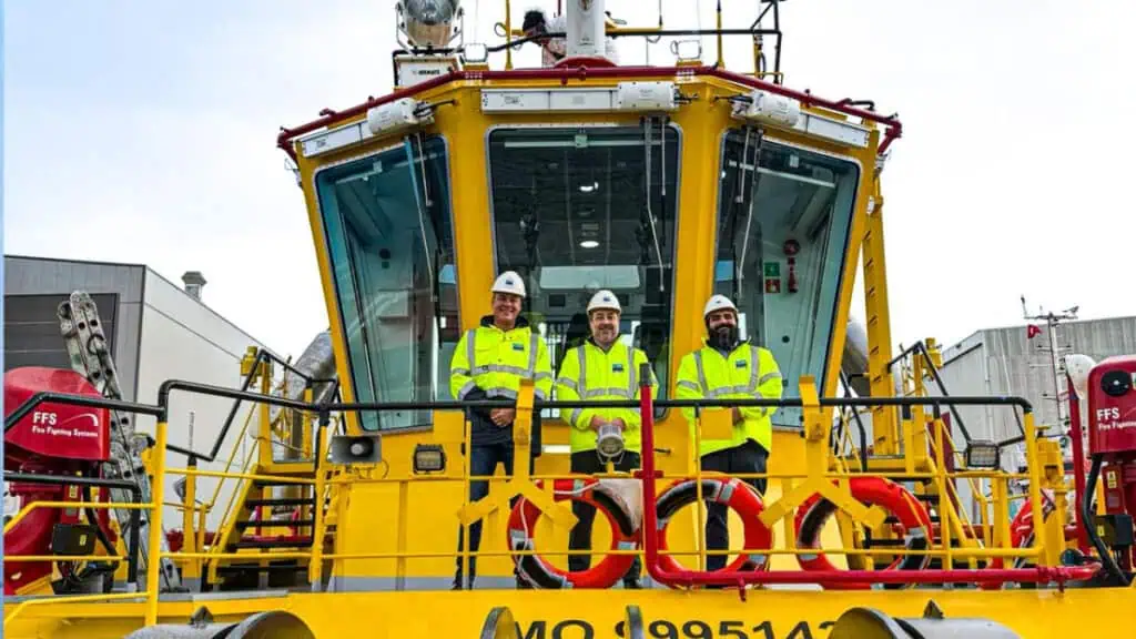 Sanmar Delivers New Boğaçay-Class Tug SAAM GUANAY to SAAM Towage