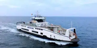 Damen Successful Sea Trials on 7th Island Class Ferry for BC Ferries Damen Shipyards Group has announced the successful completion of sea trials for the newest addition to BC Ferries’ Island Class fleet. The vessel, the seventh in a ten-ship programme, carried out an extensive trial schedule in the Black Sea during weeks 49 and 50 of last year, validating all major systems ahead of delivery.