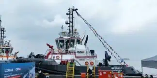 UZMAR Delivers Escort Tug MESSALO to CFM Logistics Turkish shipbuilder UZMAR Shipyard has delivered the RAmparts 2500W Class escort tug MESSALO to CFM Logistics SA, following a formal handover ceremony held on 6 March 2026.