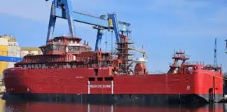 Green Yard Kleven Launches OMV Petrom’s “ELISA” Norwegian shipyard Green Yard Kleven has reached a significant milestone in the construction of OMV Petrom’s “ELISA”, with the successful launch of the vessel at Montex Shipyard, Gdansk, Poland. The launch marks completion of the hull construction phase, with the vessel now set to be towed to Green Yard Kleven in Norway for final outfitting and delivery.