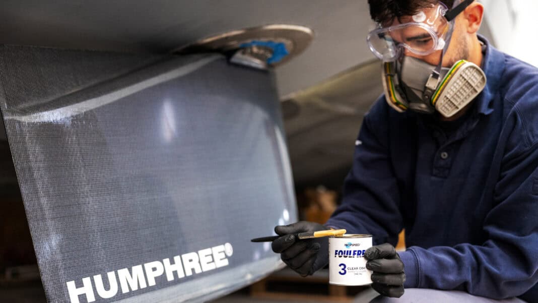 Humphree® and Propspeed® have entered into a strategic partnership centred on a shared commitment to performance and protection, with Humphree formally endorsing the use of Propspeed’s Foulfree™ Multi-Surface System across its range of fins and interceptors
