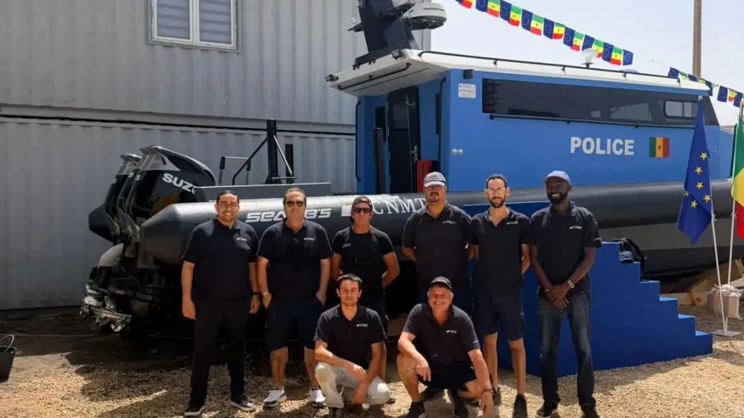 SEARIB has completed the delivery of a fleet of Rigid-Hulled Inflatable Boats (RHIB) to the Senegalese National Police and the Senegalese National Gendarmerie, with the handover marked by a formal ceremony at the Naval Training Centers in Dakar.