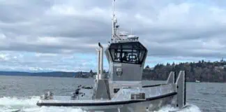 Elliott Bay Design Group and Silverback Introduce New Truckable Tug Silverback Marine and Elliott Bay Design Group have announced the launch of a new truckable tug platform designed to expand operational capability in the small-vessel and non-Subchapter M markets. The companies confirmed that the OX Series tug, equipped with twin Z-drive propulsion, has successfully completed sea trials and commissioning earlier this month.