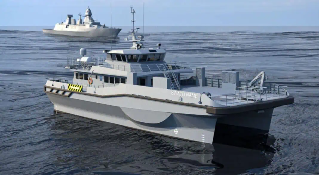 Finnish shipbuilder Työvene, part of Summa Defence Group, has secured a contract with Germany’s Federal Office of Bundeswehr Equipment, Information Technology and In-Service Support (BAAINBw) to design and construct a SWATH-based personnel transfer vessel (PTV) for German Navy operations in the Baltic Sea.