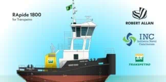 Robert Allan Ltd. and INC Team Up on New Pusher Tug for Brazil Robert Allan Ltd., in partnership with Brazilian shipyard, Indústria Naval Catarinense Ltda. (INC), announce the development of a new pusher tug design to support Transpetro’s bunkering operations across terminal locations in Brazil. The RApide 1800 Pusher Tug will form part of a broader newbuild programme comprising pusher tugs and barges aimed at strengthening the country’s fuel logistics infrastructure.