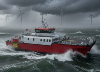Walker Marine Design and Mainprize Offshore are delighted to announce the launch of the latest design from their highly successful joint venture: the new 33m Supa-SWATH Crew Transfer Vessel.