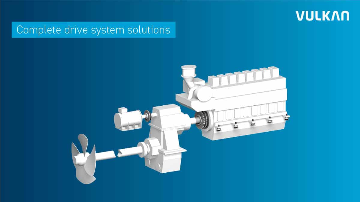 VULKAN UK doesn’t just sell components, they also provide complete propulsion system layouts for workboats.