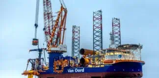 Van Oord’s Industry First with Silent Monopile Installation an Oord has successfully installed three monopile foundations using GBM Works’ jetting technology in combination with CAPE Holland’s vibro lifting tool, marking the first commercial-scale deployment of the silent installation method in the offshore wind sector.
