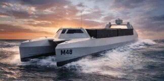Magnet Defense Starts Production of Long-Range M48 USV Magnet Defense LLC today announced beginning production of its first deliverable M48 Unmanned Surface Vessel (USV), marking a pivotal milestone as the M48 transitions from an operationally validated prototype program to a production platform.
