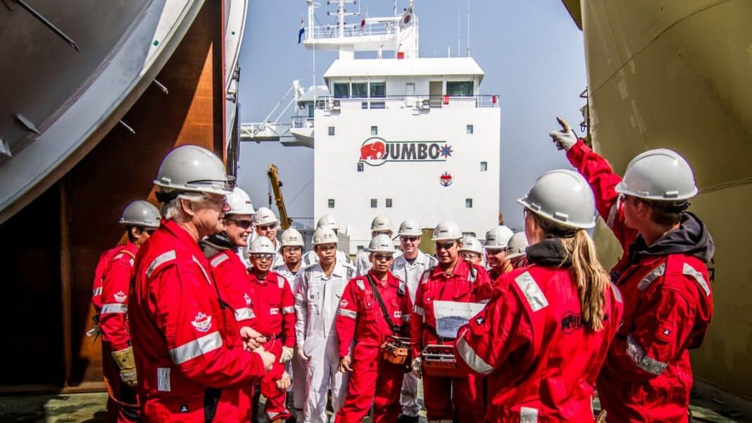 Heavy lift shipping and offshore transportation & installation contractor Jumbo has announced the signing of a contract with Dajin Heavy Industry for the construction of two new heavy lift transportation vessels that will form the company’s next-generation L-Class fleet.
