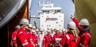 Heavy lift shipping and offshore transportation & installation contractor Jumbo has announced the signing of a contract with Dajin Heavy Industry for the construction of two new heavy lift transportation vessels that will form the company’s next-generation L-Class fleet.