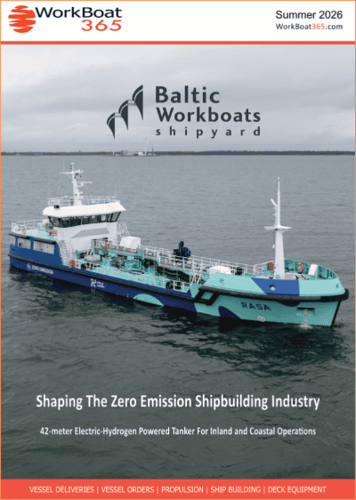 The Summer 2026 issue of WorkBoat365 Magazine delivers the latest news and insights from across shipbuilding, propulsion and the wider commercial marine sector.