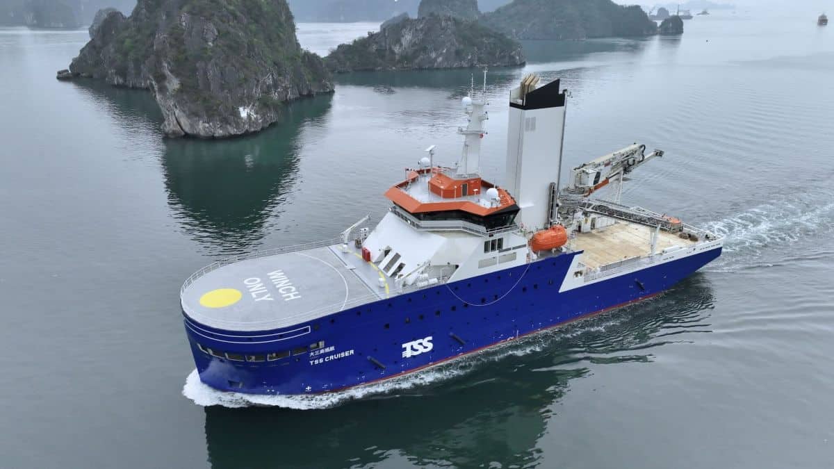 TSSM Takes Delivery of Second CSOV 'TSS Cruiser' - Workboat365.com