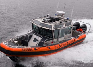 SAFE Boats International (SBI), a leading U.S. manufacturer of high-performance aluminum vessels, has announced the delivery of its Response Boat–Small (RB-S) Demonstrator to the United States Coast Guard in Charleston, South Carolina. The handover represents an important milestone in the Coast Guard’s ongoing evaluation of next-generation technologies and operational capabilities for one of its most heavily utilised small boat platforms.