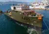 Armon Launches Swedish Navy Multi-Role Vessel HMS Sälen The first of the Swedish Armed Forces' two new work vessels has now taken the step from construction on the slipway to launch. HMS Sälen was launched under ceremonial circumstances at the Spanish shipyard Astilleros Armon Vigo, an important milestone in the project that will strengthen the navy's capabilities in areas such as torpedo recovery, underwater work and logistics.