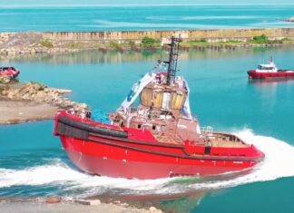 MED MARINE has successfully launched a new RAmparts 2500-W tug at its Ereğli Shipyard, marking another milestone in the company's ongoing programme of delivering high-performance harbour and escort tugs for the global maritime industry.