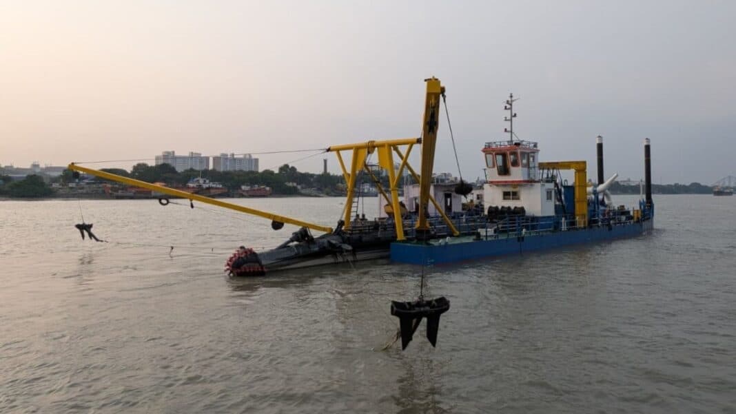 A new cutter suction dredger supplied by Italdraghe has commenced operations on the Hooghly River in India, supporting a major dredging programme designed to restore safe and efficient navigation on one of the country's key inland waterways.