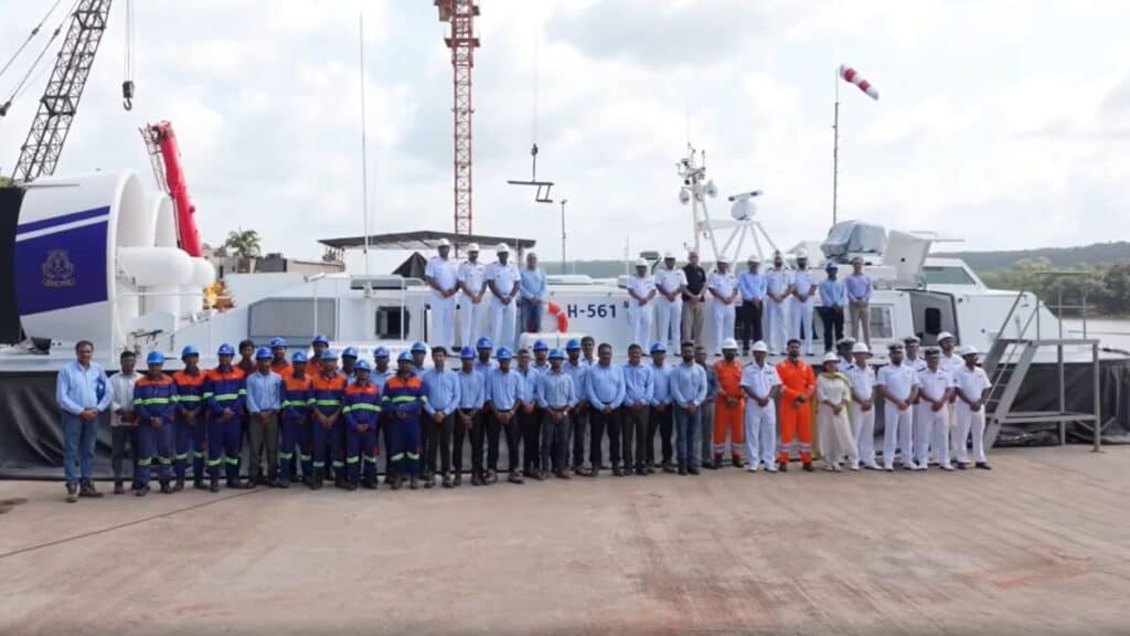 Chowgule Shipyard has delivered the first Air Cushion Vehicle (ACV) under the Indian Coast Guard’s programme for six hovercraft, marking a major milestone for India’s domestic shipbuilding and defence sectors.