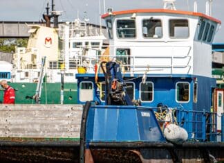 Marine Cranes has secured a contract to supply and install a new HS Marine AK 25/14 HE4 marine crane aboard Tedworth, the dive support vessel operated by KBS Maritime in support of diving operations at Portsmouth Naval Base.