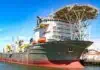 Boskalis Christens Rock Installation Vessel Windpiper Boskalis has marked the completion of the conversion of its new offshore vessel Windpiper, which is now ready to enter service as what the company describes as the world’s largest subsea rock installation vessel.