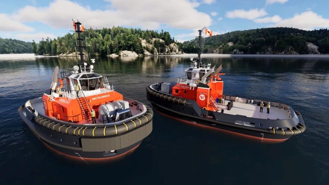 Damen Shipyards Group has secured an order from Seaspan ULC for two ASD Tug 2813 escort tugs, marking the first Damen-built tugs to join the Canadian operator's fleet.