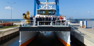 Damen has held a launching and naming ceremony for the Fast Crew Supplier (FCS) 2710 Tumar, built for the Ministry of Emergency Situations of the Republic of Kazakhstan.