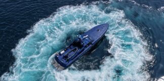 Rodman Polyships, part of the Rodman Group and specialising in the construction of GRP boats and vessels, has completed delivery of the eighth and final Rodman 55 high-speed patrol boat built for Spain’s Agencia Estatal de Administración Tributaria (AEAT). Named ‘Audaz VIII’, the vessel was handed over to the AEAT in Huelva, where it will be based for patrol, interception and surveillance operations.