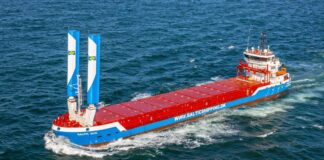 Baltic Shipping Company has expanded its fleet with two next-generation hybrid coaster vessels, M/V Baltic Iron and M/V Baltic Timber, both featuring wind-assisted propulsion and battery technology.