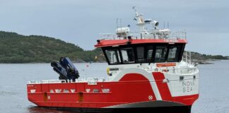Damen Folla has handed over a new aquaculture workboat, the Service Vessel (SeV) 1508, to Mowi Norway, marking the completion of a seven-vessel framework agreement originally signed with Nova Sea in 2022.