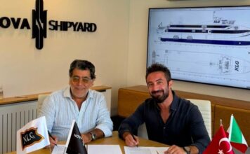 Turkish specialised commercial workboat builder Nova Shipyard has signed a contract with Italian ferry operator Navigazione Libera del Golfo (NLG S.p.A.) for the construction of a new 52-metre aluminium high-speed passenger vessel.