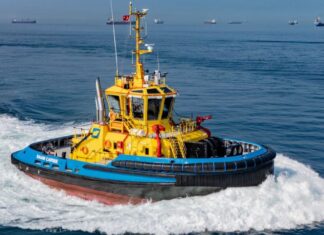 Sanmar Shipyards has delivered SAAM CARIBE, the sixth Boğaçay Class tugboat supplied to SAAM Towage in less than a year. The new vessel will join the operator’s fleet in Cartagena, Colombia, as part of its ongoing fleet renewal and decarbonisation programme, bringing the total number of Sanmar-built vessels in the SAAM Towage fleet to seventeen.