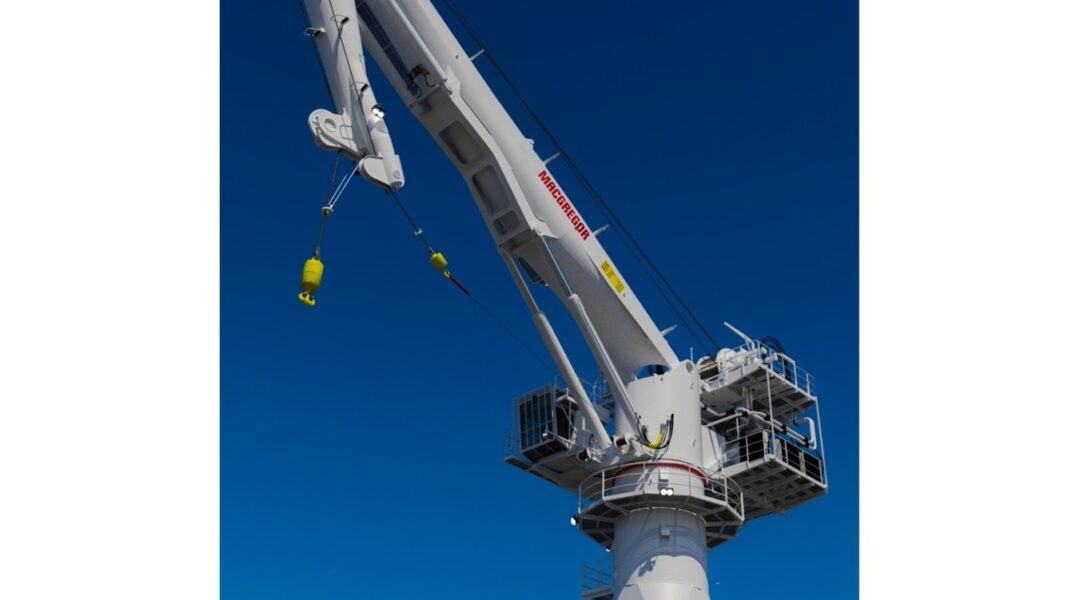 MacGregor has secured a contract to supply a 165-tonne active heave compensated (AHC) crane for a newbuild Ulstein SX121 vessel ordered by Jan De Nul. The vessel is under construction at China Merchants Heavy Industry (CMHI) shipyard in China, with delivery scheduled for February 2028. The order forms part of a 1+1 vessel programme.
