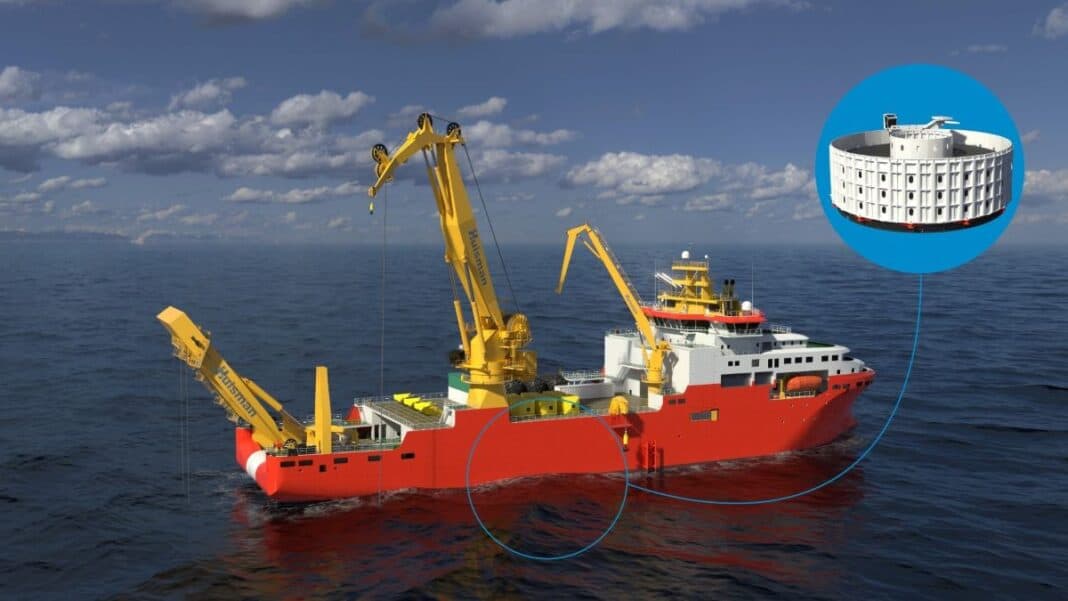 Huisman has secured a major contract from CIMC Raffles Offshore to supply an integrated equipment package for a next-generation deepwater offshore installation vessel under construction for a joint venture between Solstad Offshore and SBM Offshore.