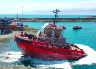 MED MARINE has marked another milestone in its fleet renewal programme with the launch of a new RAmparts 2500-W tug at its EREGLI SHIPYARD in Türkiye.