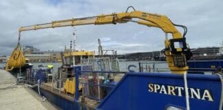 Associated British Ports (ABP) has strengthened the marine capability of the Port of Southampton with the installation of a new deck crane aboard Spartina, one of the port’s operational workboats.