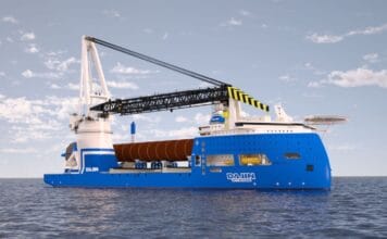 China-based offshore wind foundation specialist Dajin Heavy Industry has selected the ULSTEIN HX122 vessel design, featuring the U-STERN® hull solution, for a new offshore installation vessel.