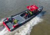 Fire Zone Antwerp (Brandweer Zone Antwerpen) has officially commissioned 'Schelde 112', a high-speed rescue vessel designed to strengthen emergency response capabilities along the 35km stretch of the Scheldt running through Antwerp.