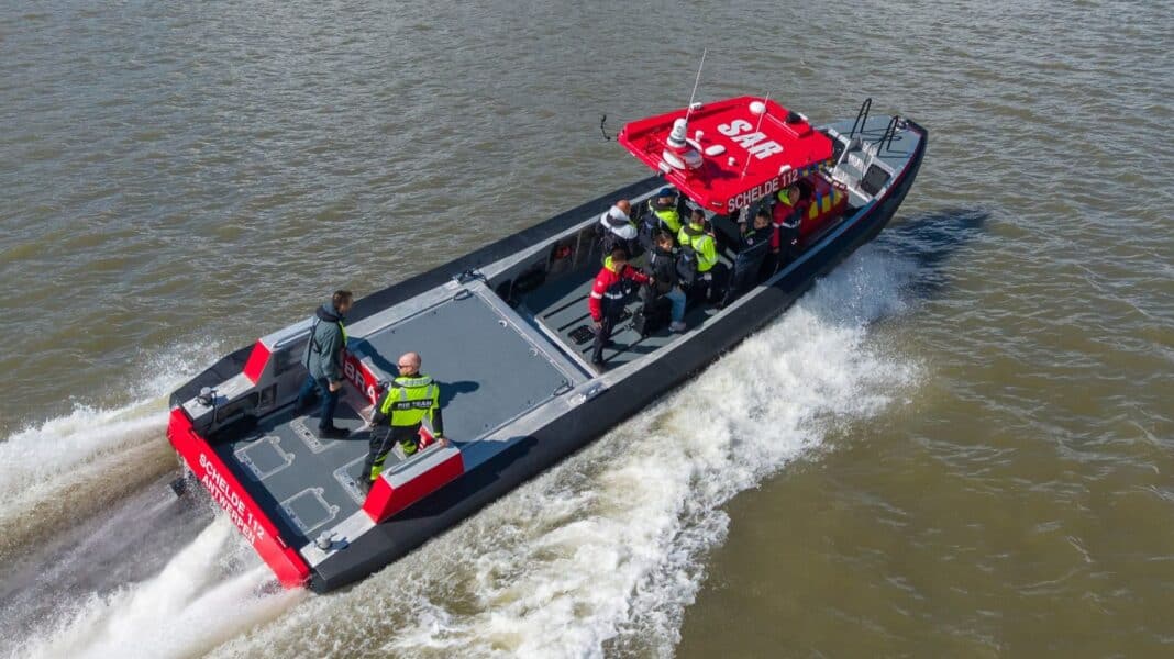 Fire Zone Antwerp (Brandweer Zone Antwerpen) has officially commissioned 'Schelde 112', a high-speed rescue vessel designed to strengthen emergency response capabilities along the 35km stretch of the Scheldt running through Antwerp.