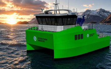 Grovfjord Mek. Verksted 2.0 (GMV 2.0) has signed a contract with Shetland-based Ocean Farm Services for the construction of a new aquaculture service catamaran.