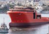 GONDAN Shipbuilders has launched the 513 OESV (Ocean Energy Support Vessel), at its Figueras facility in Spain, marking the largest vessel built by the shipyard to date. The vessel has been constructed for Norwegian shipowner Østensjø Rederi A/S and was designed by Norwegian naval architecture and marine engineering firm Salt Ship Design. The vessel features advanced engineering and an operationally optimised design for marine energy applications.
