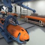 Kongsberg Maritime has secured a contract to supply an Autonomous Underwater Vehicle (AUV) Hangar and Launch & Recovery System for Inkfish’s new state-of-the-art research vessel, currently under construction at VARD.