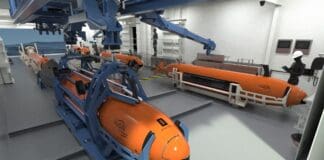 Kongsberg Maritime has secured a contract to supply an Autonomous Underwater Vehicle (AUV) Hangar and Launch & Recovery System for Inkfish’s new state-of-the-art research vessel, currently under construction at VARD.