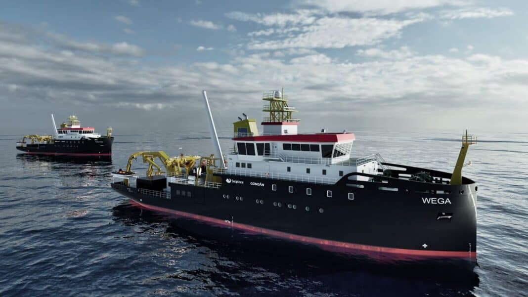 MacGregor has secured orders to supply deck cranes, cargo-handling equipment and deck machinery for four new oceanographic research vessels being built in Europe and India. Equipment deliveries are scheduled to begin in 2027, with the final deliveries due by the third quarter of 2029.